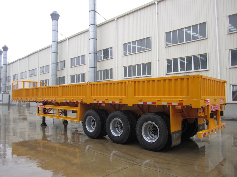 3 Axles Dropside yarı römorkları