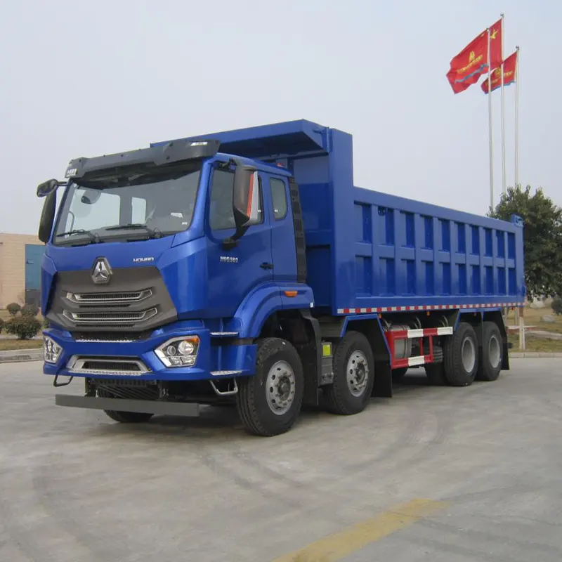 Sinotruk 10 Wheelers 6×4 Damperli Damperli Kamyon Euro II 371hp