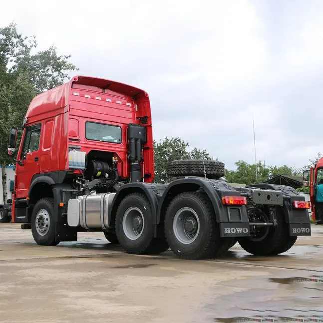 Sinotruk Howo 10 Wheelers 6*4 Kamyon Traktör ile Euro 2 Euro 4 371hp 380hp 420hp